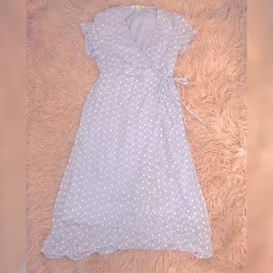 Francesca’s Pastel Lilac Spring Dress